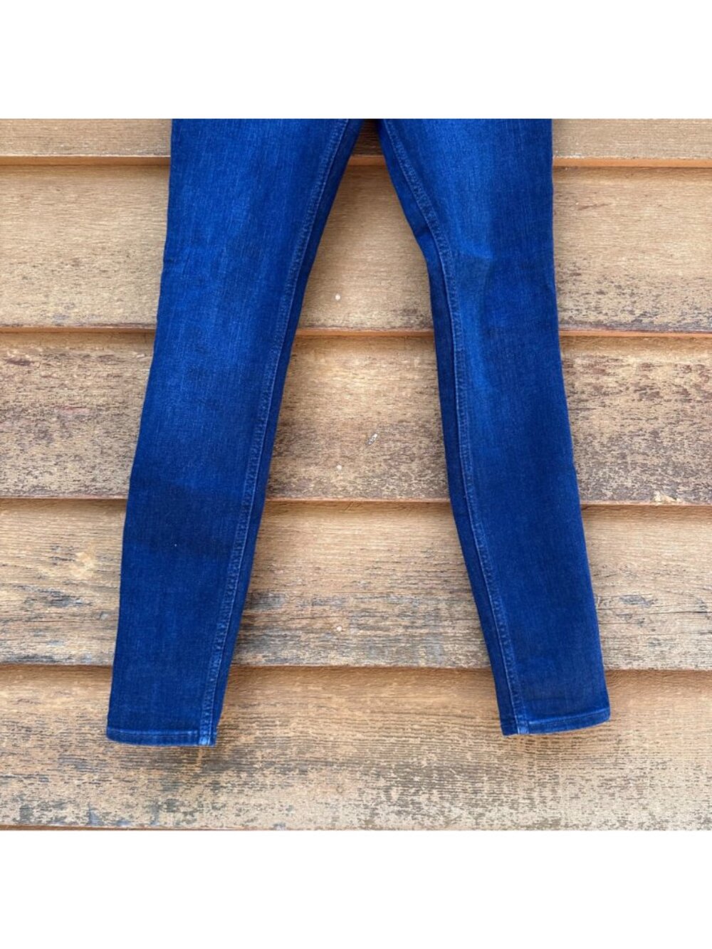 Hollister Curvy High-Rise Super Skinny Jeans W25R Dark Wash Denim Womens - Picture 5 of 12